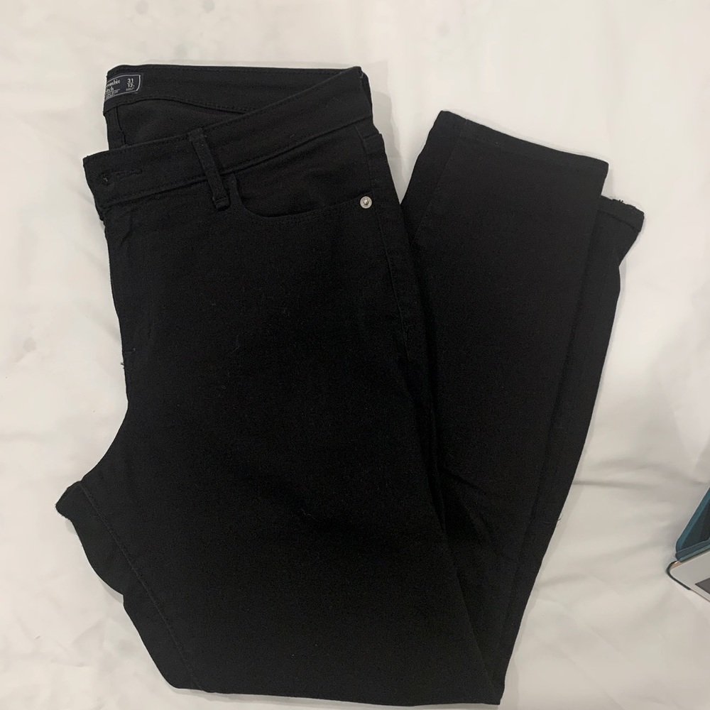 Abercrombie & Fitch Black Skinny Jeans